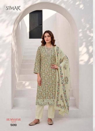 Glossy simar humsafar vol 05 dress materials wholesalers